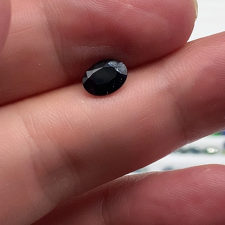 请***仔蓝宝石裸石6✖️8黑色