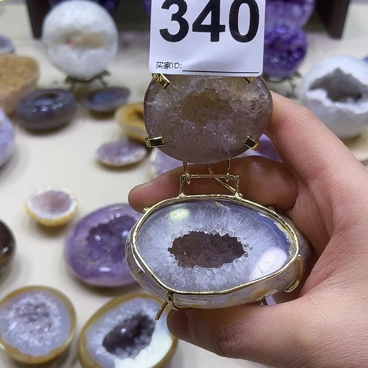 紫晶摆件未镶嵌摆件340