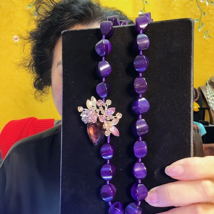 玛瑙/玉髓未镶嵌颈饰