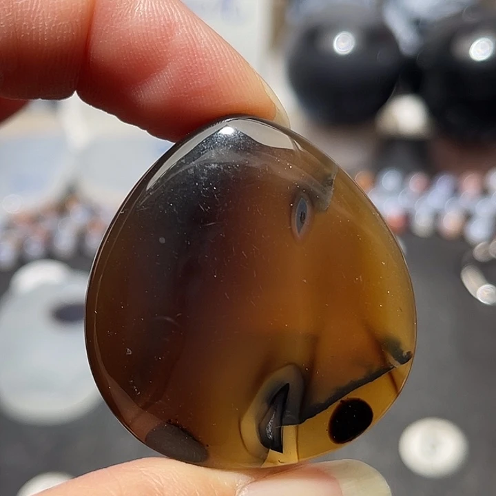 玛瑙/玉髓未镶嵌吊坠(不含链)