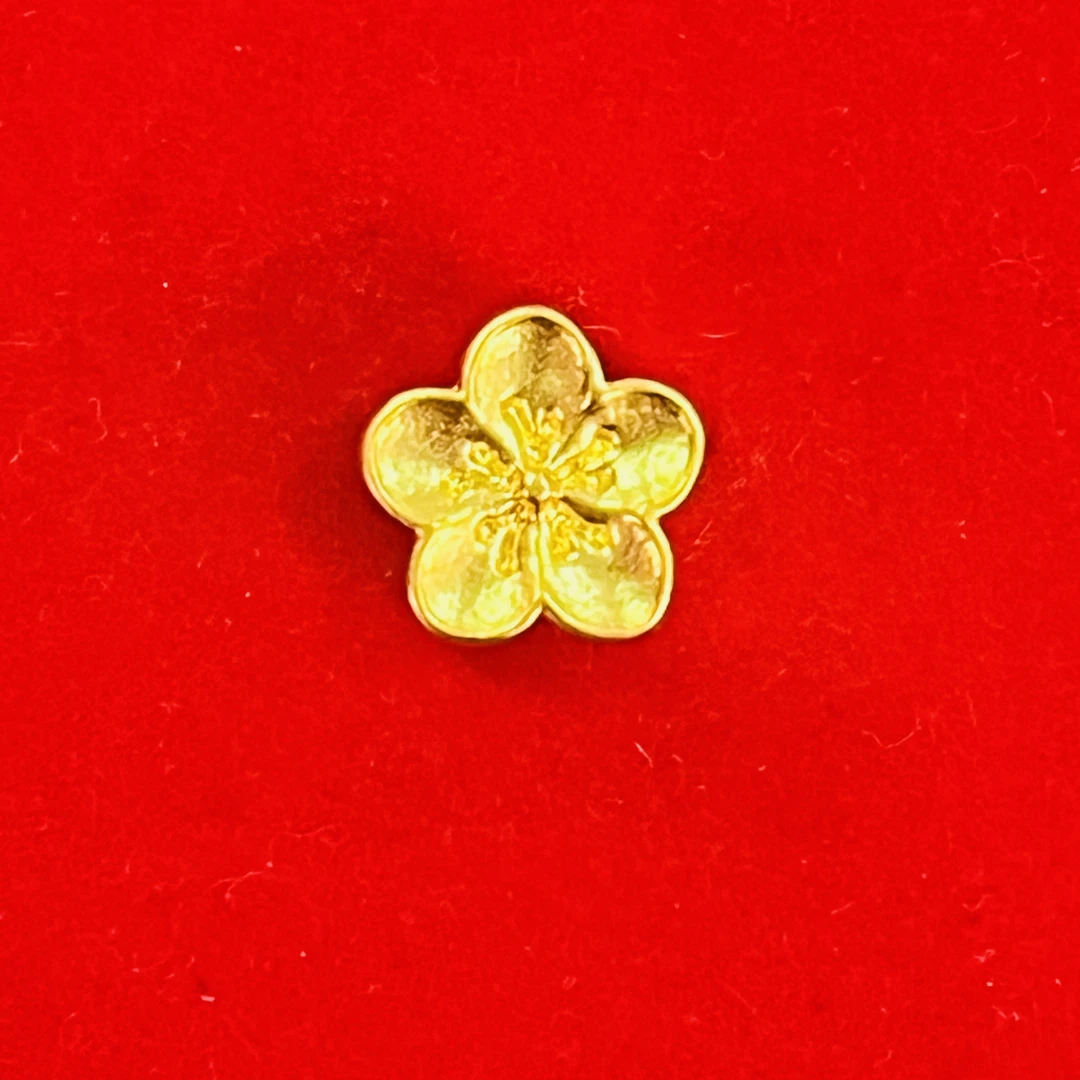 【莹莹专享】足金999 桃花吊坠 GP 0.31