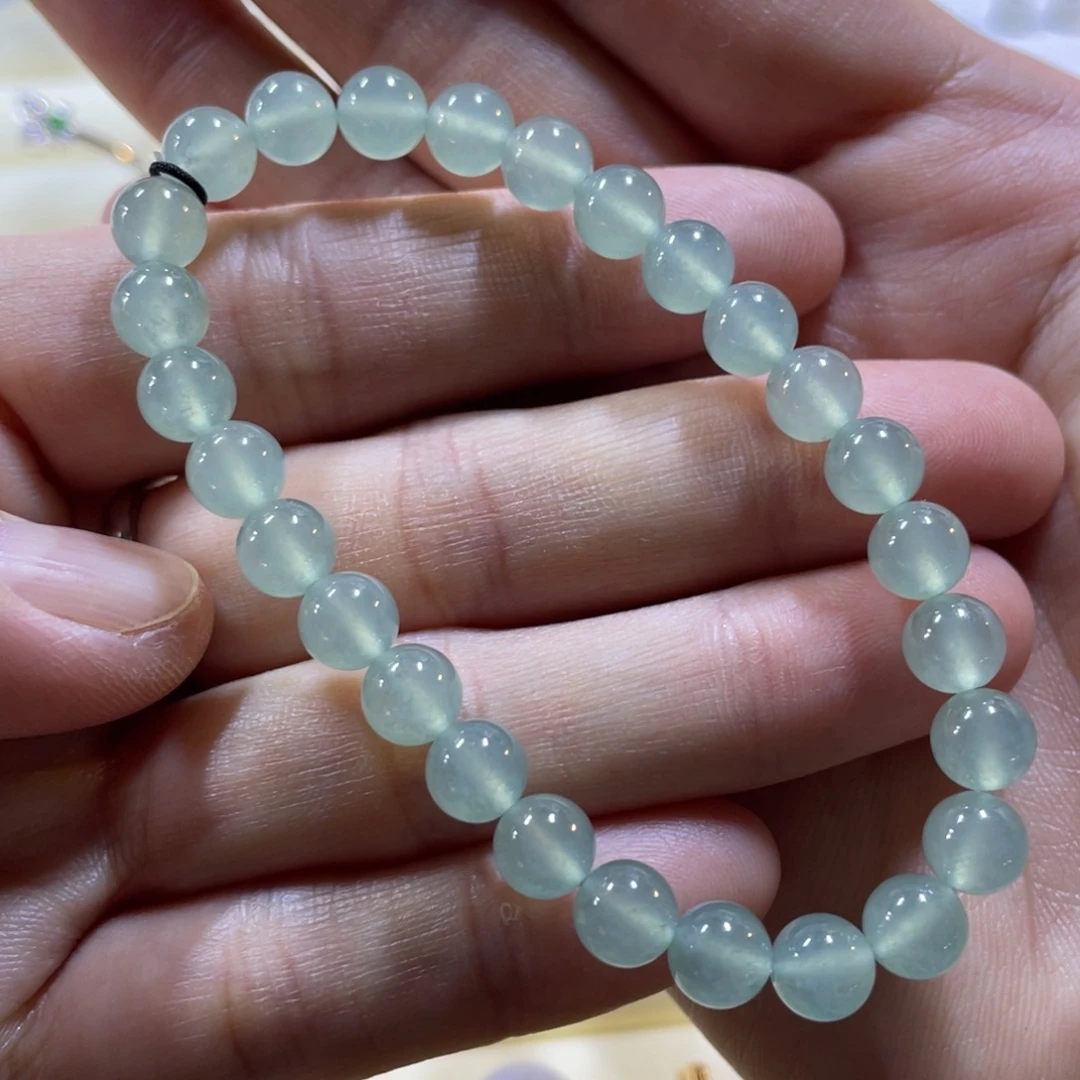 翡翠未镶嵌颈饰手串