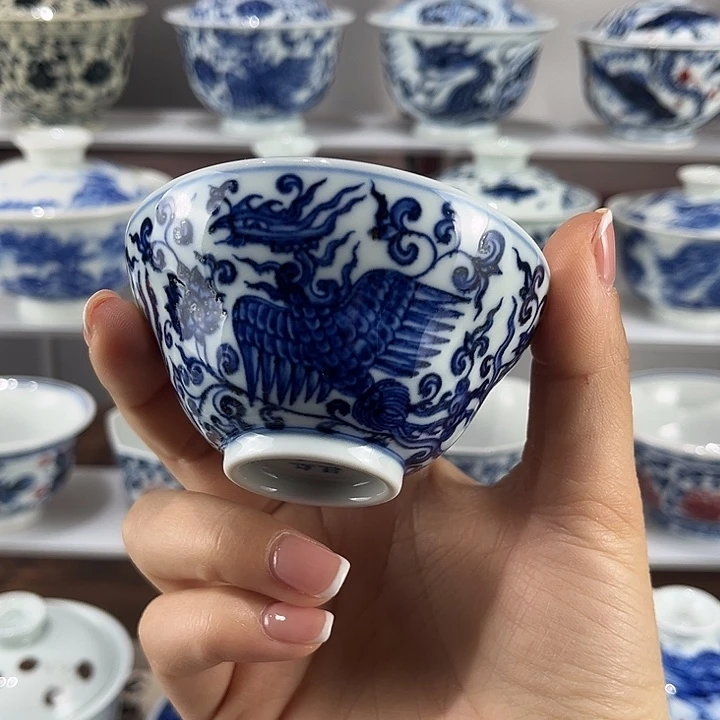 景德镇溪山居手工手绘