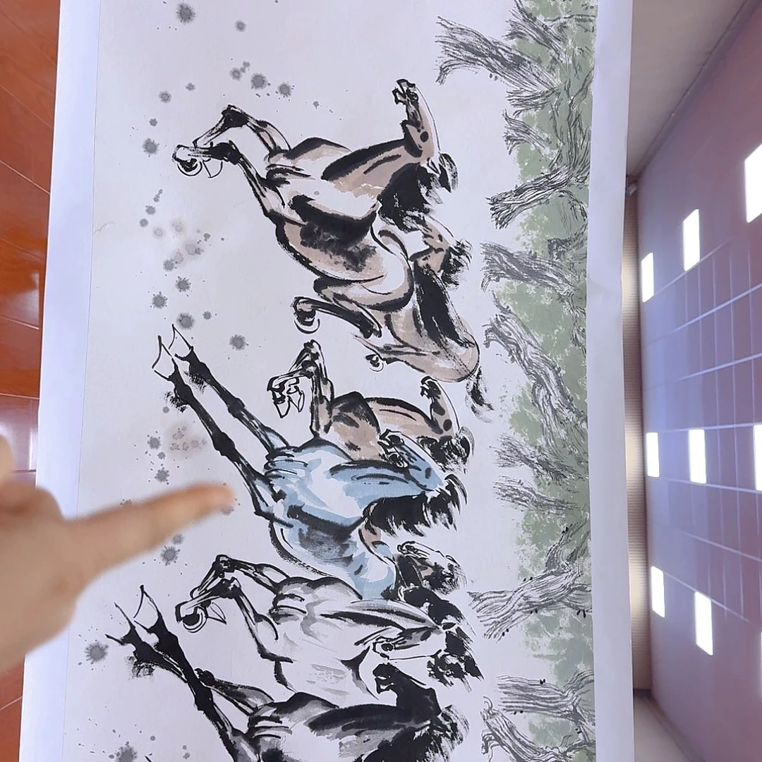 国画我在外面吃饭呢