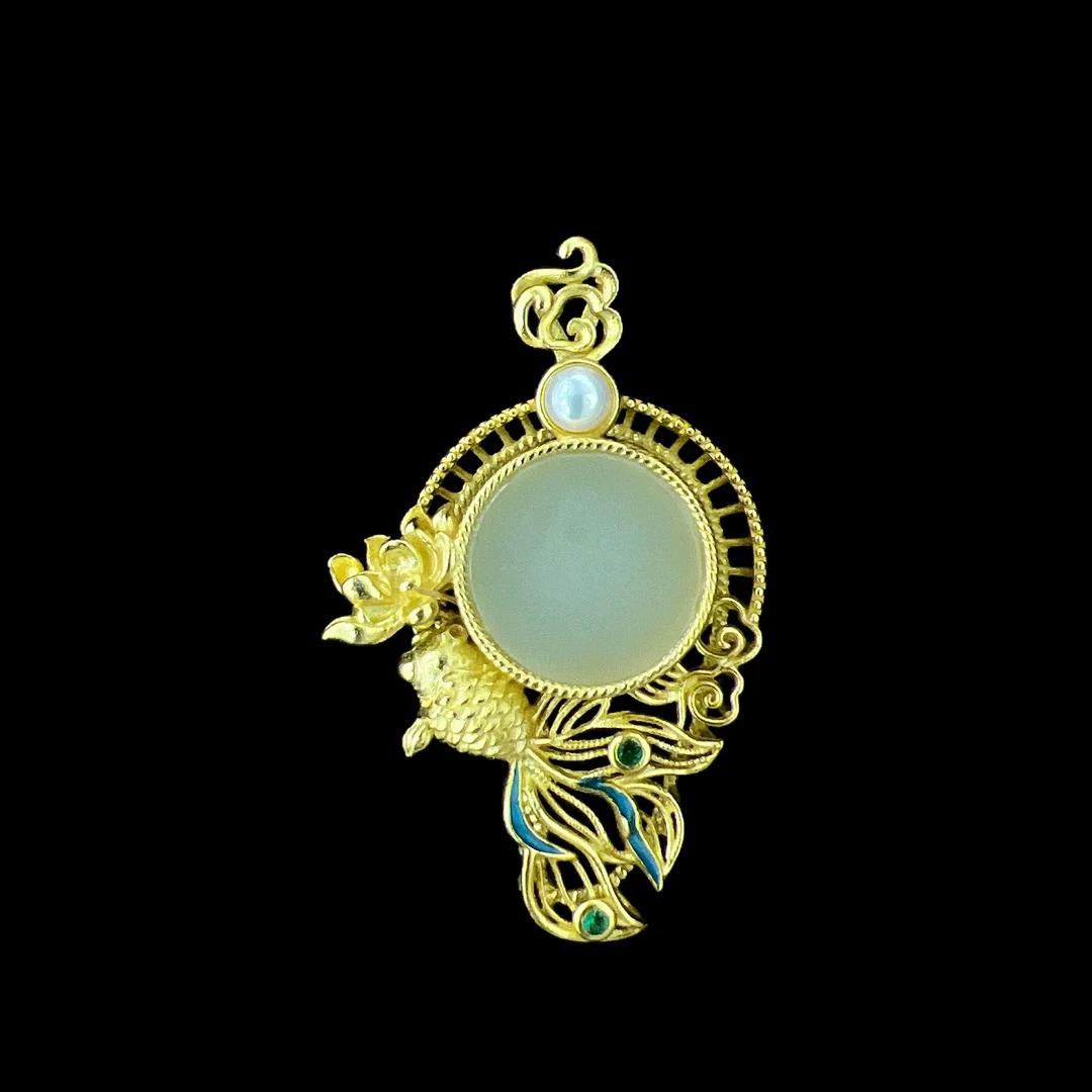 V3211和田玉吊坠（多样性发一）