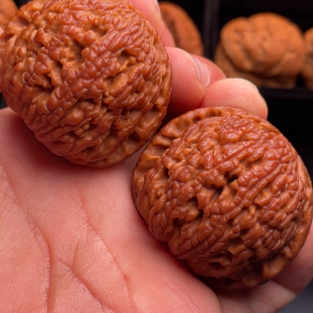 文玩核桃把件秦岭山脉核桃