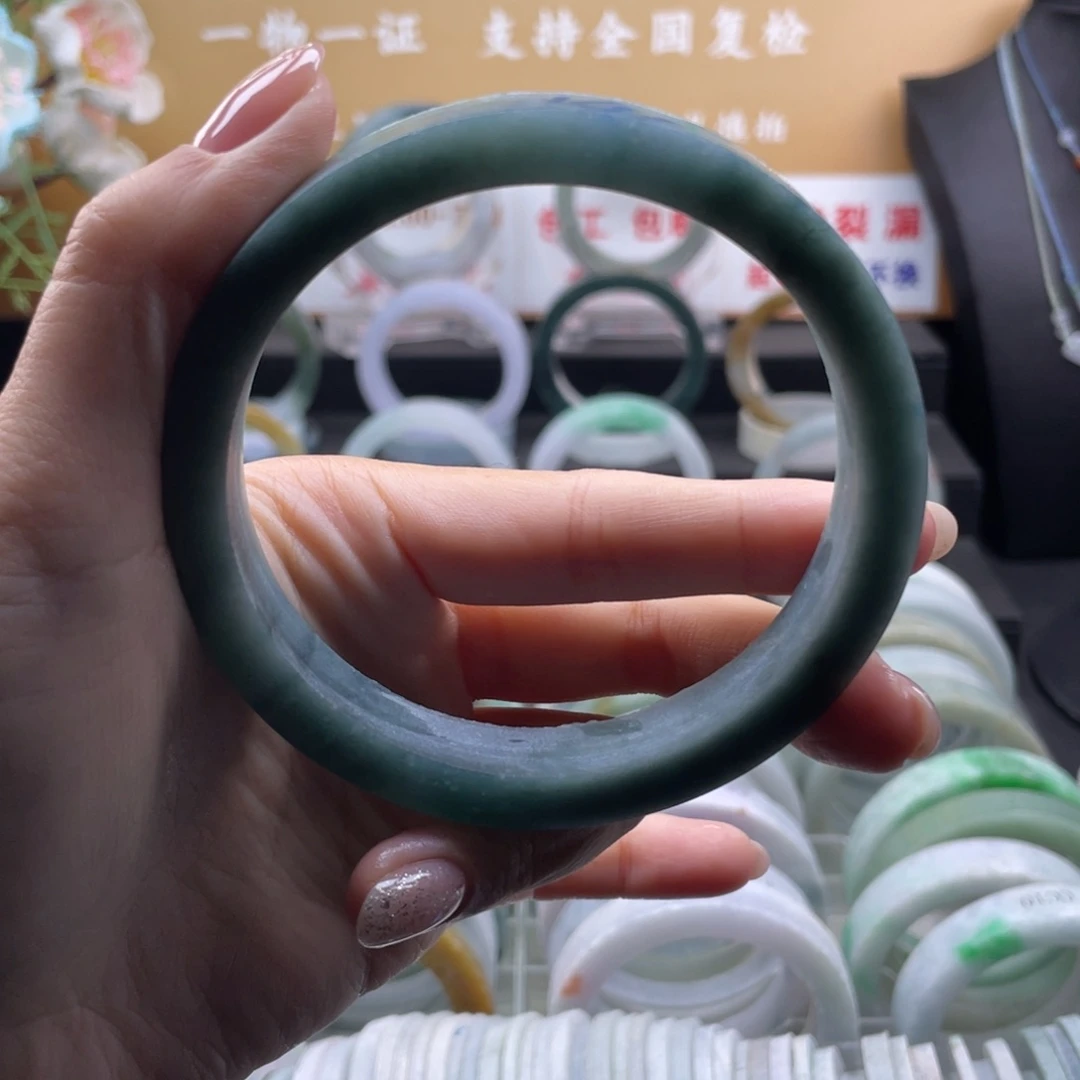【闪购商品】未镶嵌手镯定制翡翠十*