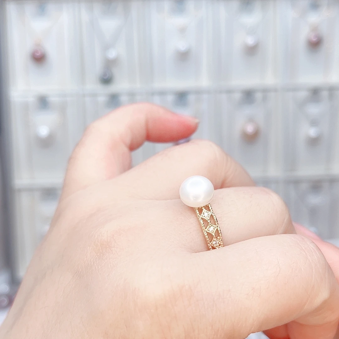 吊坠(赠链)合金淡水珍珠