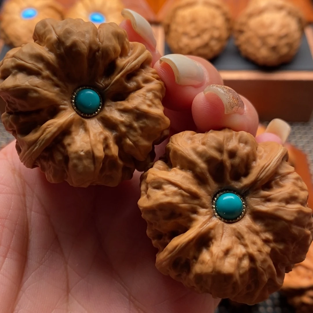 文玩核桃把件42➕哇哇