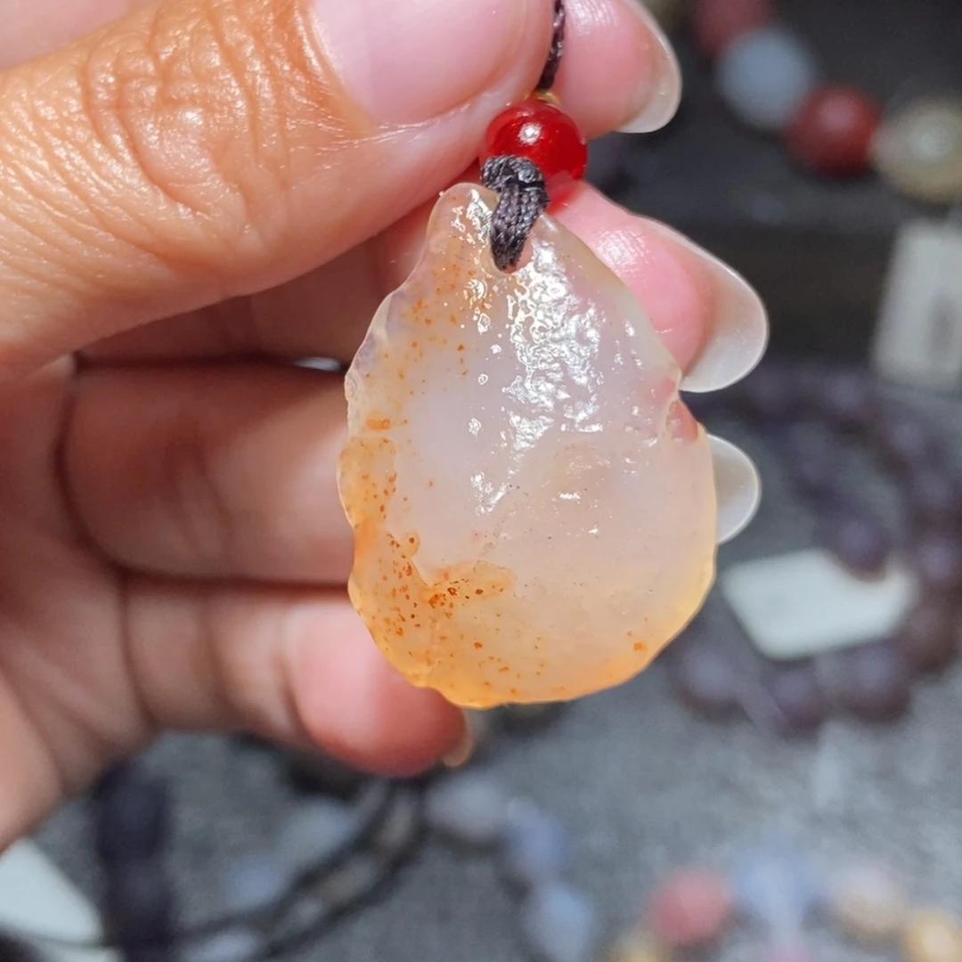 未镶嵌玛瑙/玉髓珠宝半成品