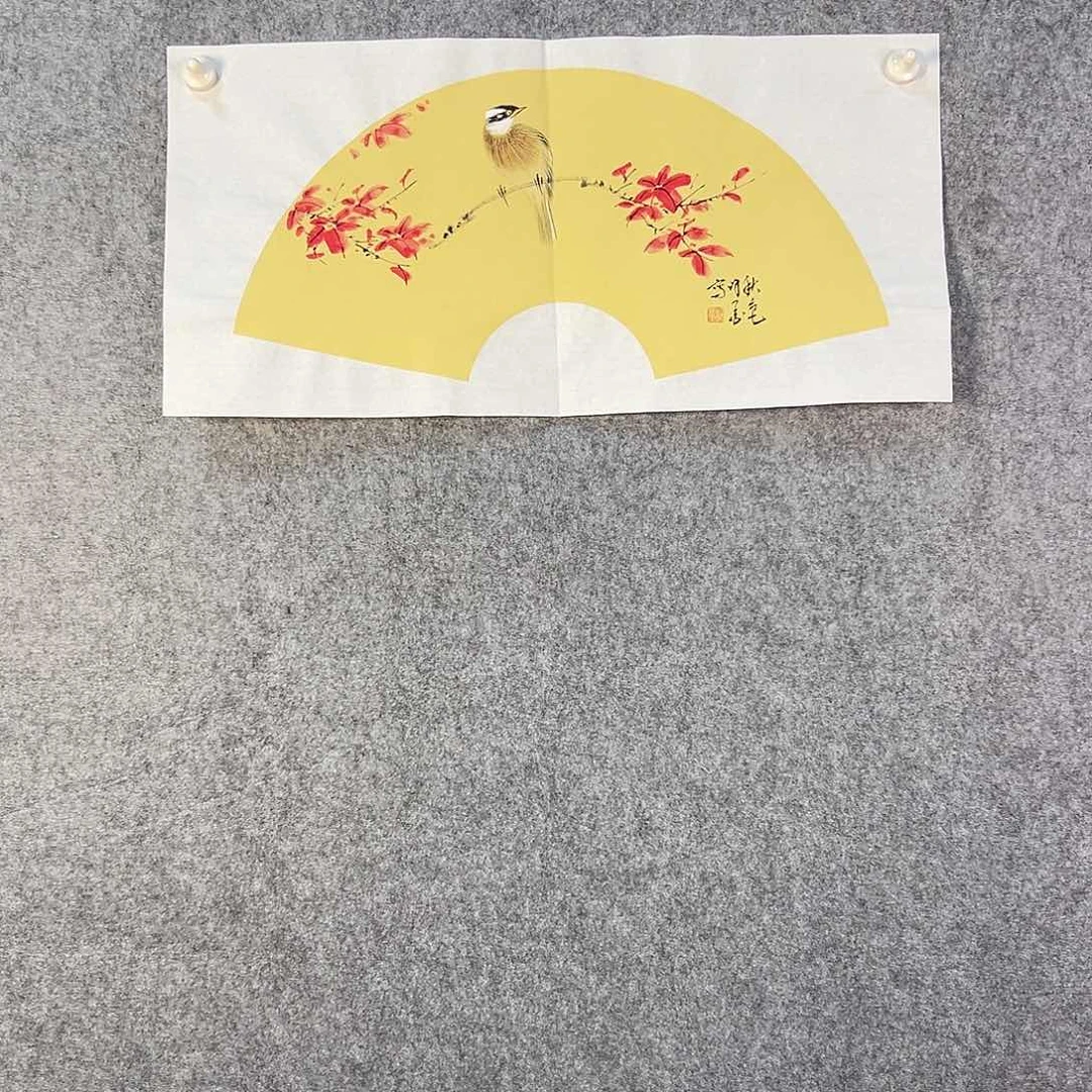 国画135 花鸟在此鸣叫的日子