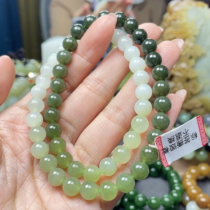 未镶嵌和田玉手链