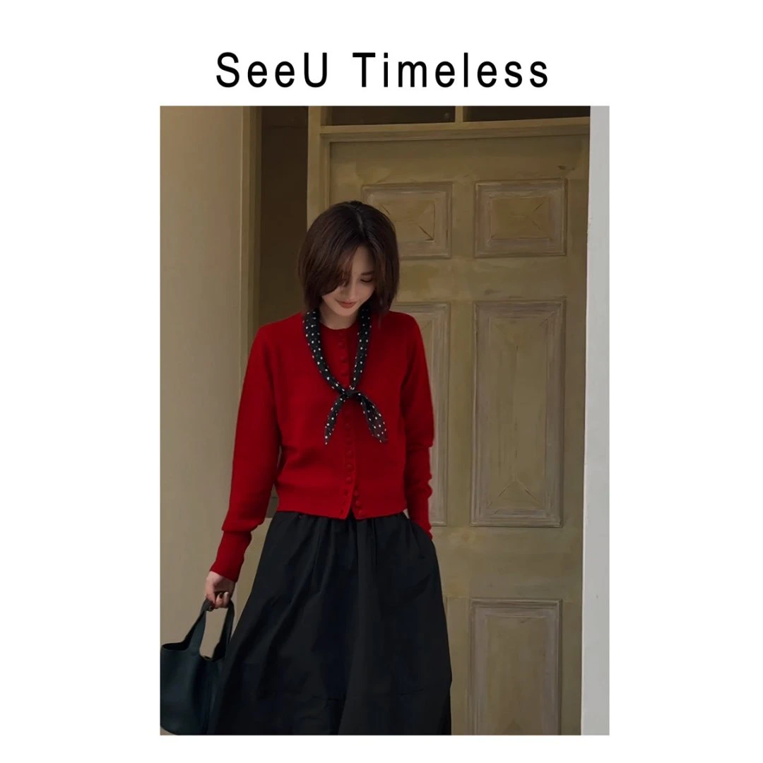 Timeless【拉达毛衣】25秋季新款时尚百搭柔软触感100羊毛毛衫