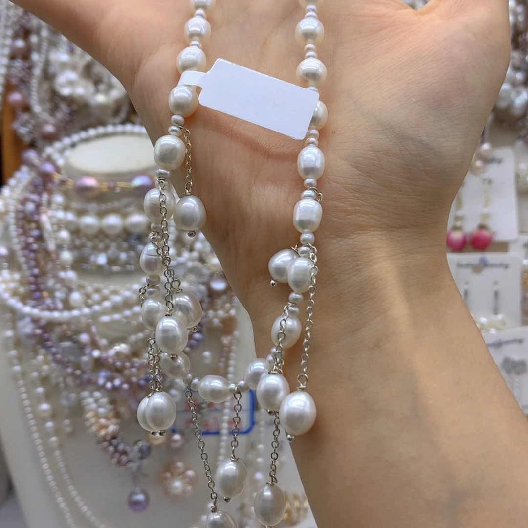 银S925镶嵌淡水珍珠戒指出**蓉