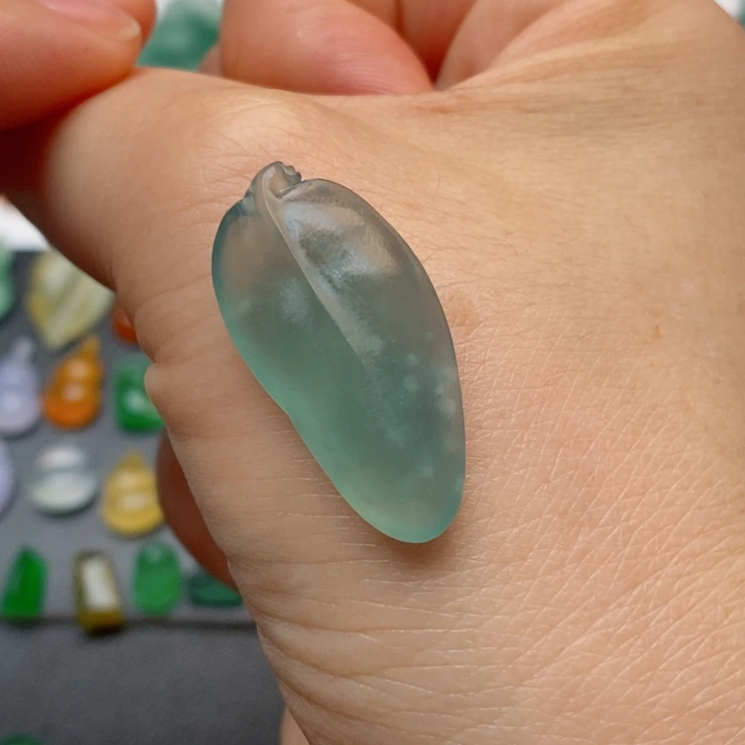 定制翡翠未镶嵌树叶