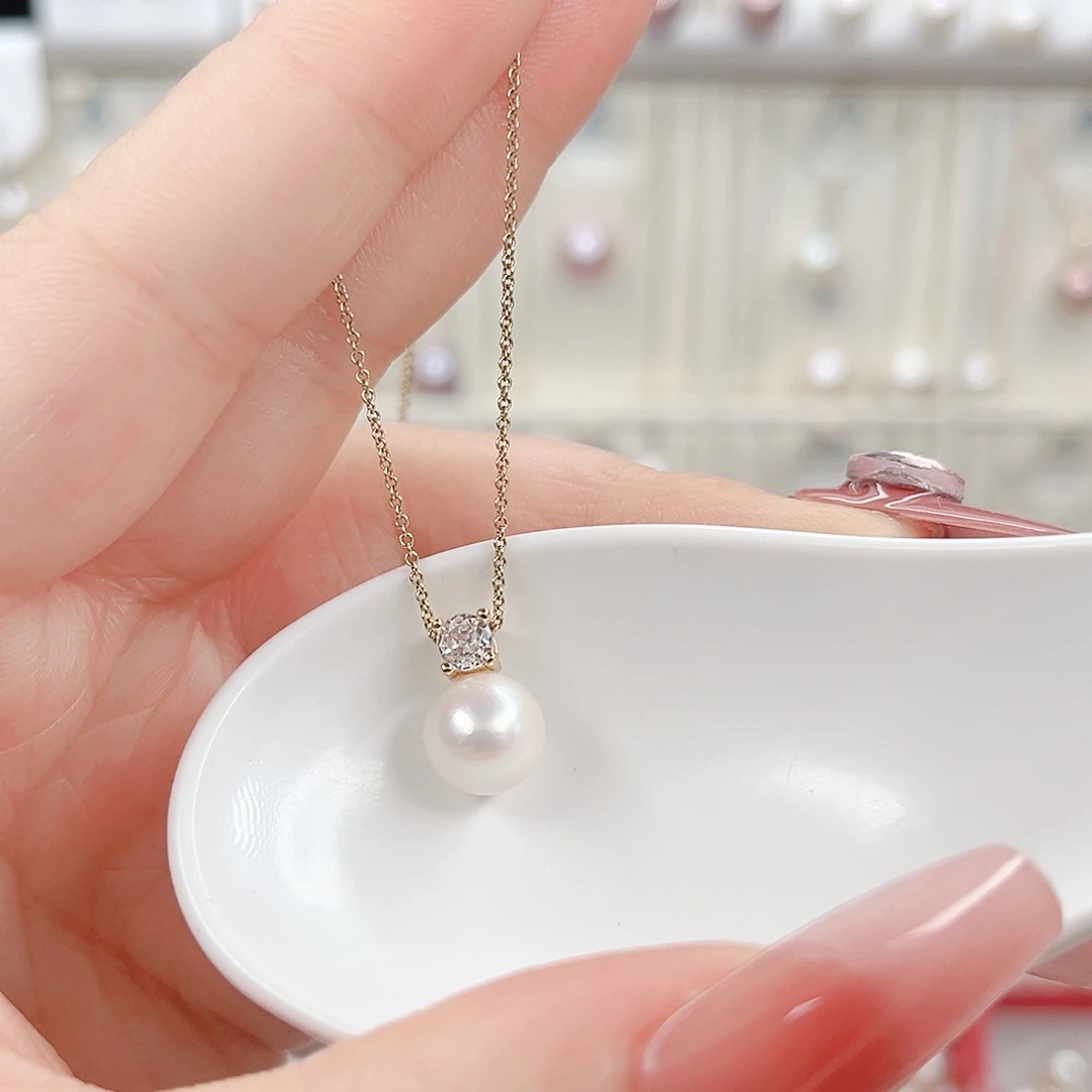 淡水珍珠合金吊坠(赠链)