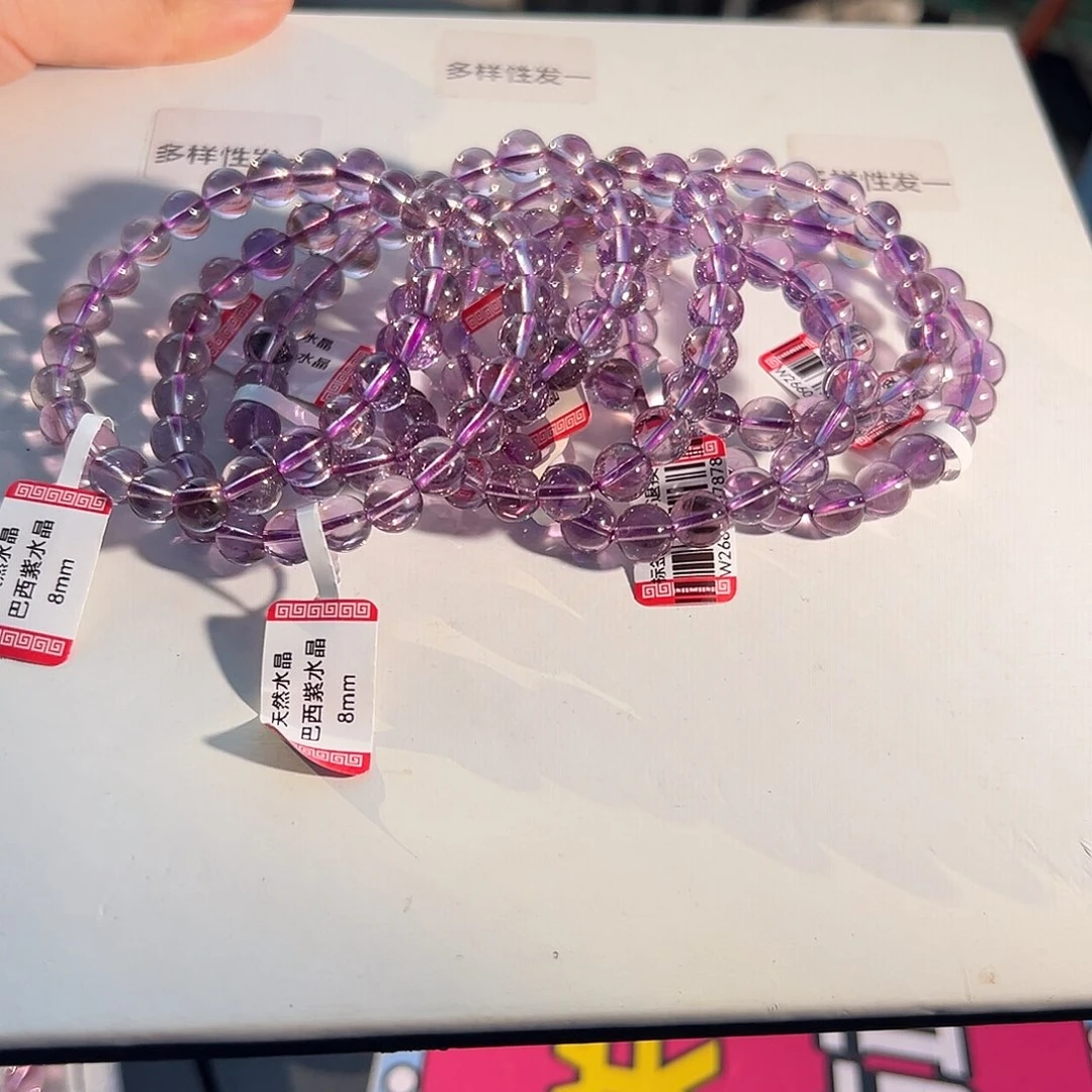 水晶手链未镶嵌多样性发一8