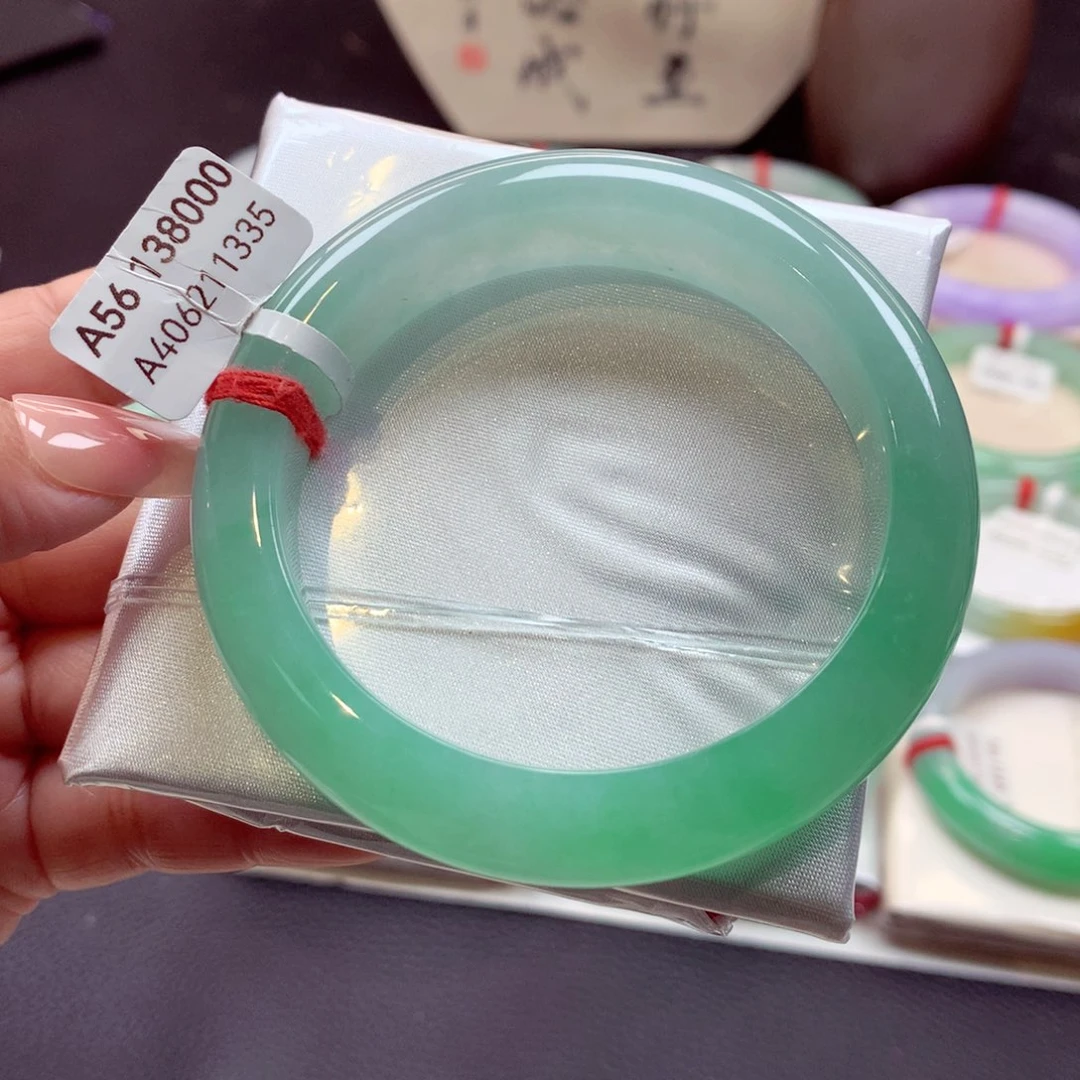 翡翠手镯未镶嵌正圈56.5（30号）89