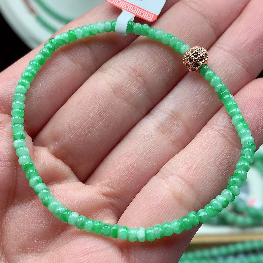 翡翠未镶嵌手链翡翠