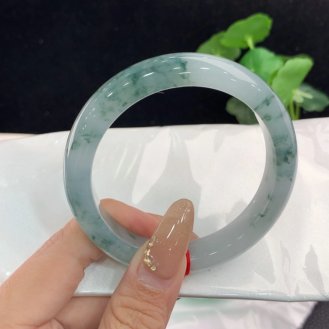 翡翠手镯未镶嵌正58.9
