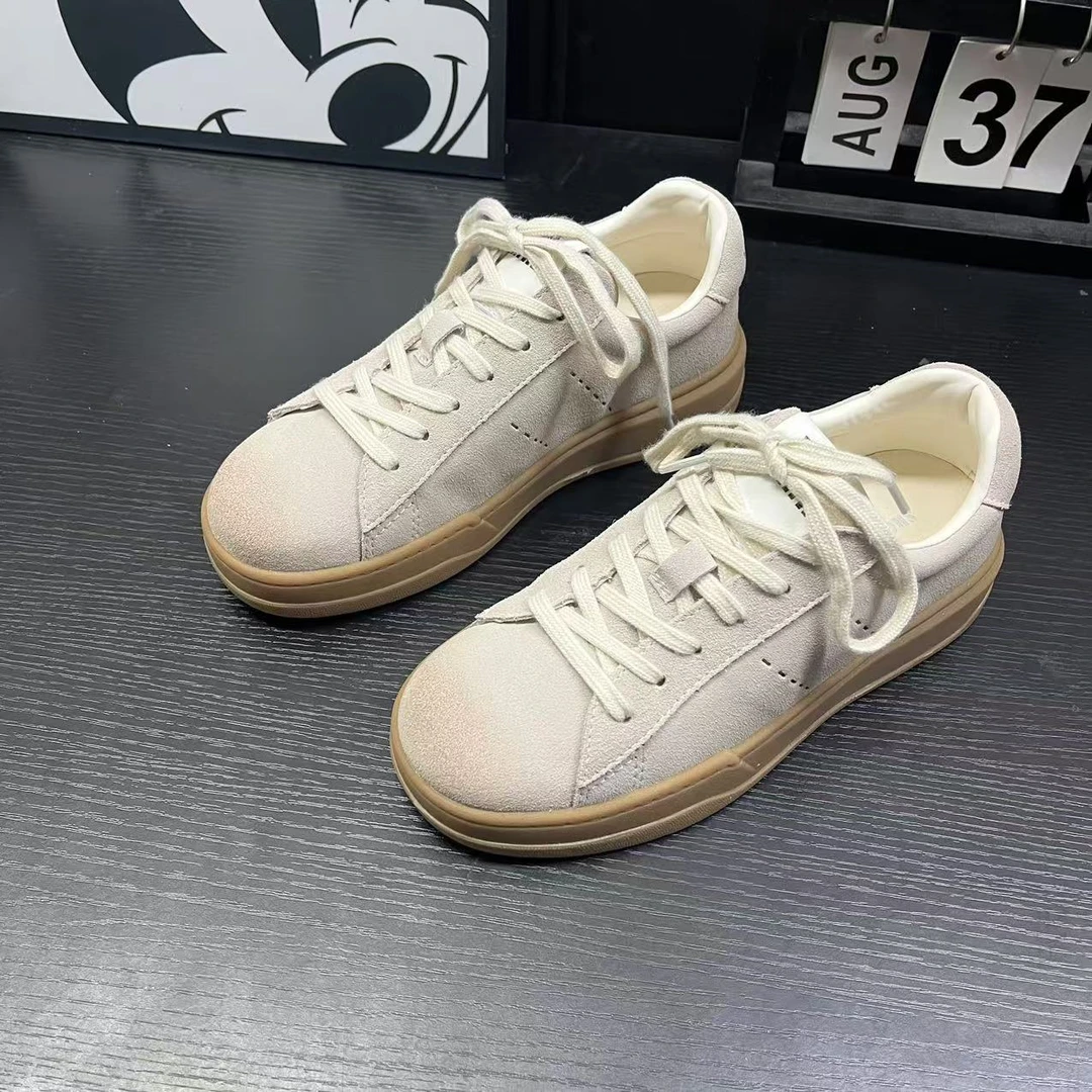 夏季新款低帮系带休闲鞋时尚平底潮鞋百搭休闲板鞋 X 检 886-86