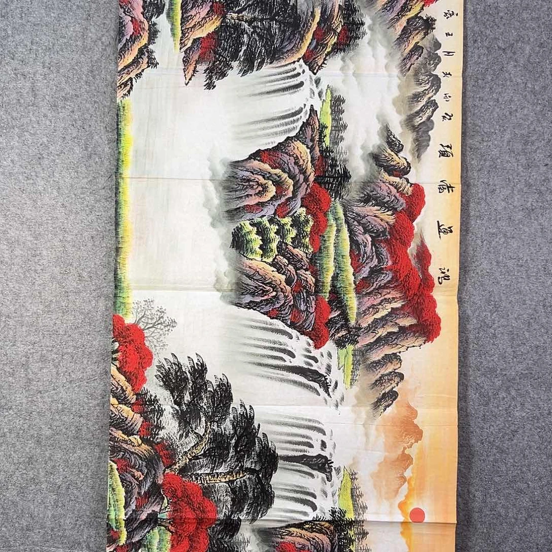 国画359 花鸟在此鸣叫时还要一