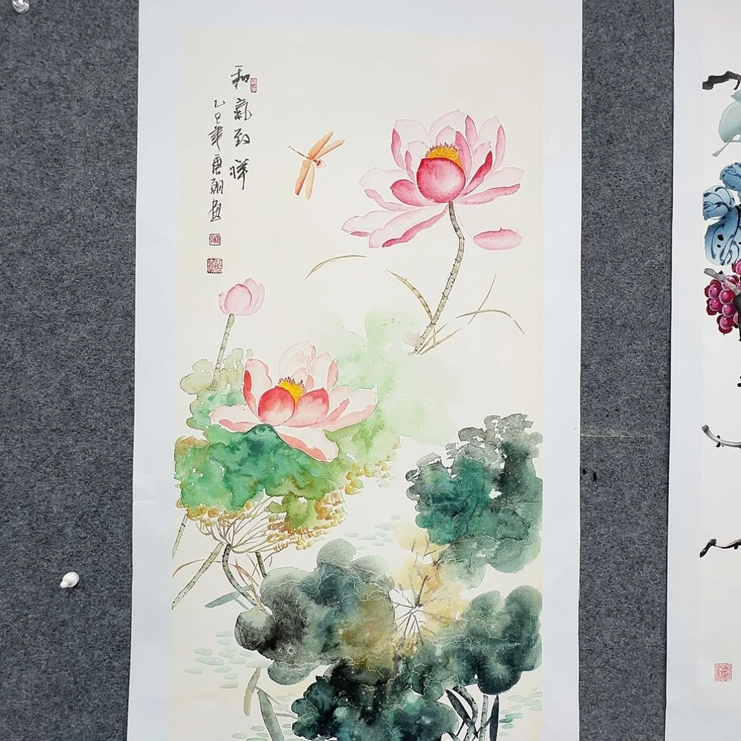 国画100*59纯手绘唐朝