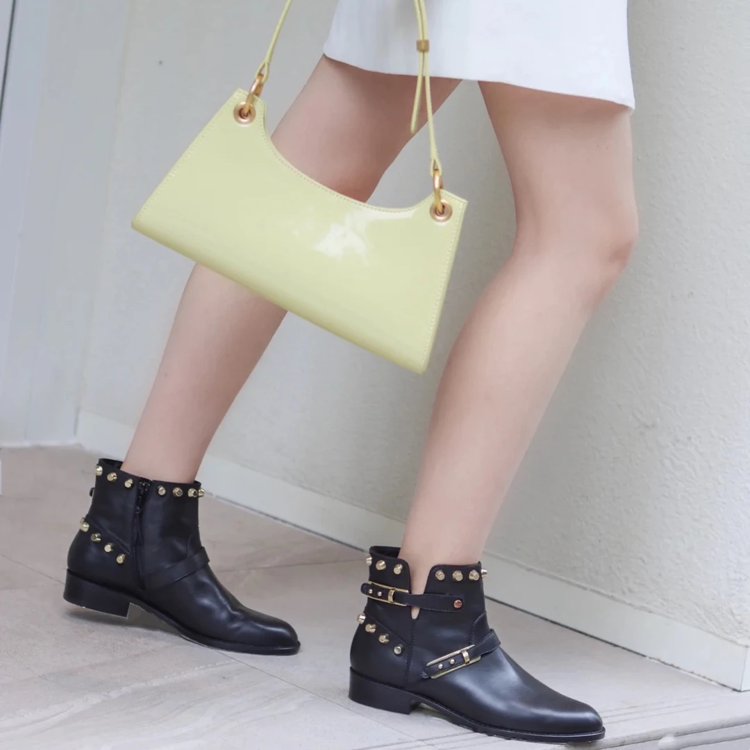 99新 StuartWeitzman 安洁利严选短靴 尺码36cm成色看直播GSL3569
