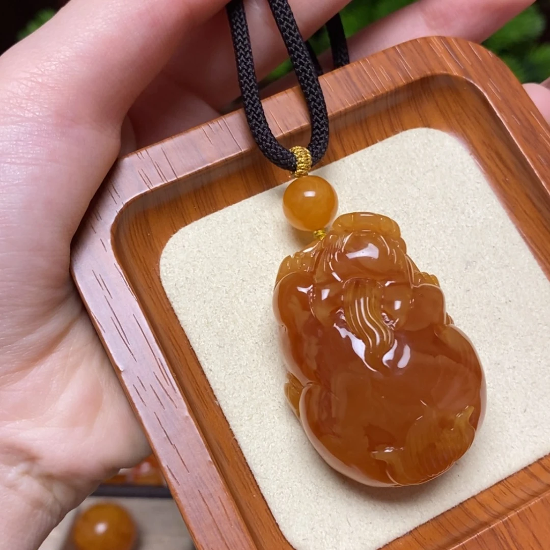 【闪购商品】蜜蜡颈饰未镶嵌项链