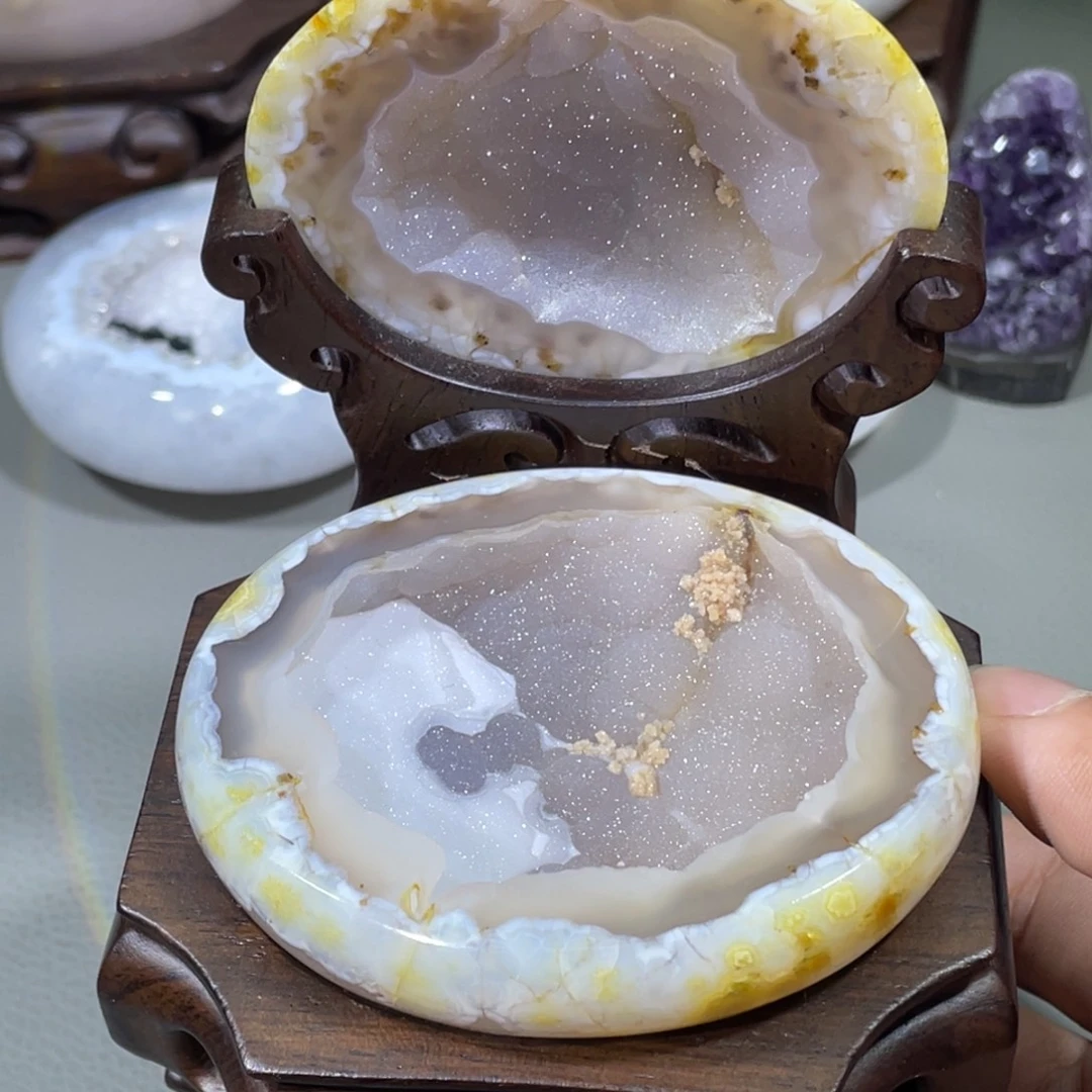 水晶未镶嵌大型摆件（非配饰）聚宝盆
