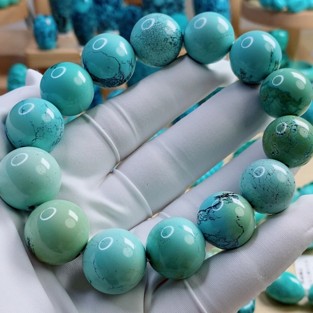 绒***娘绿松石未镶嵌其他