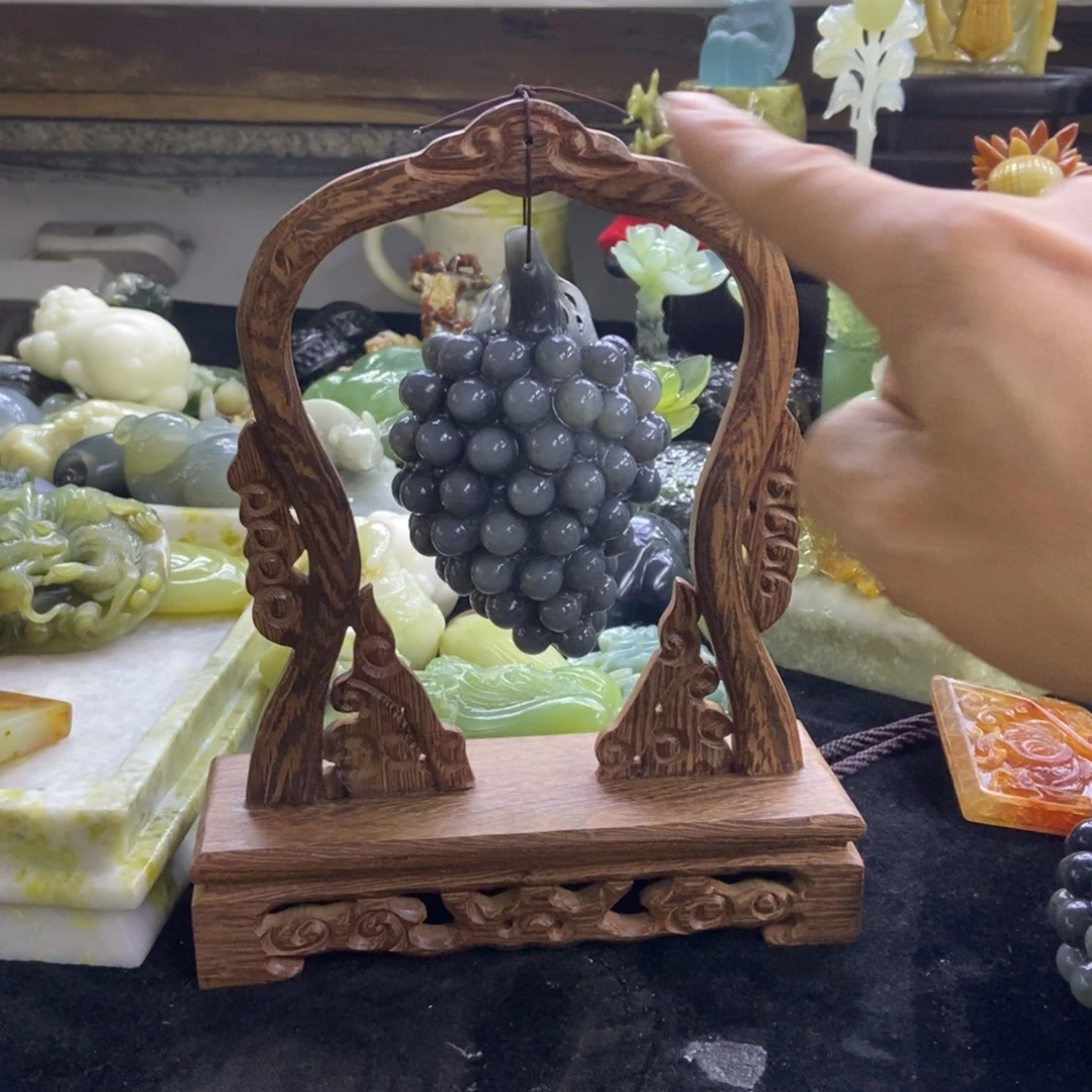 *****石材天然岫岩玉摆件