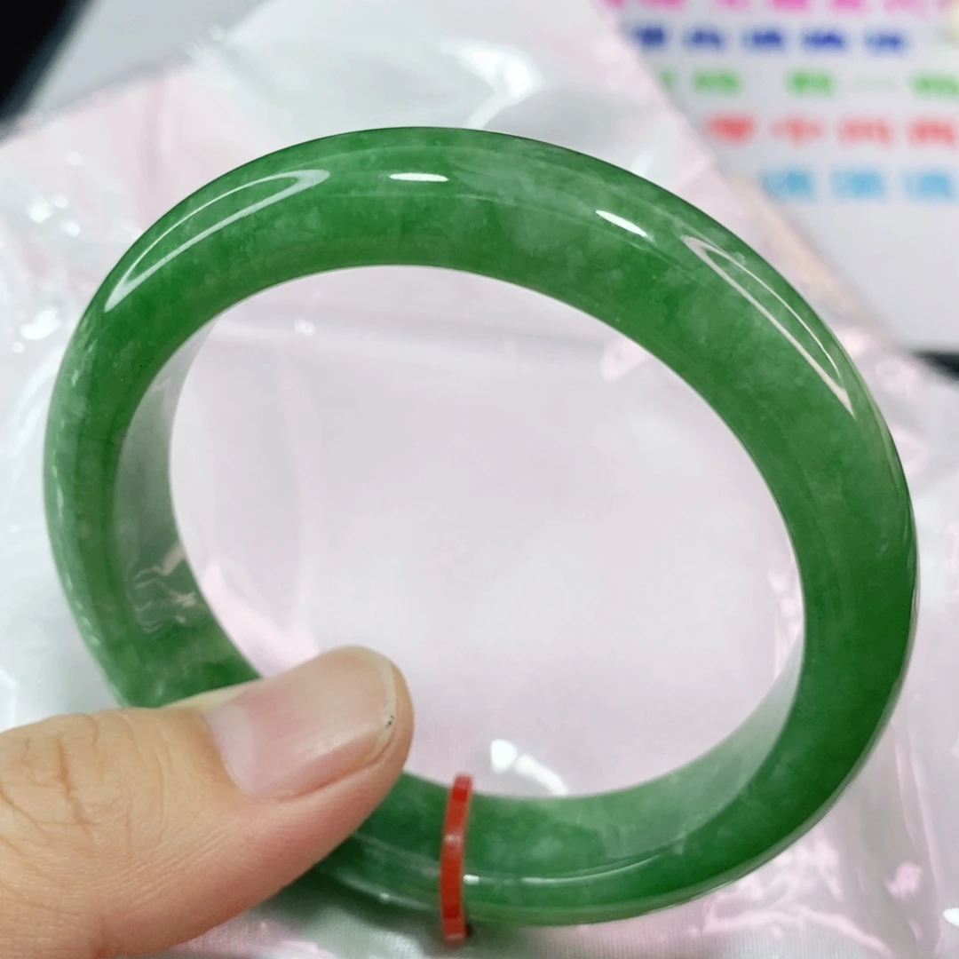 未镶嵌手镯翡翠55圈口