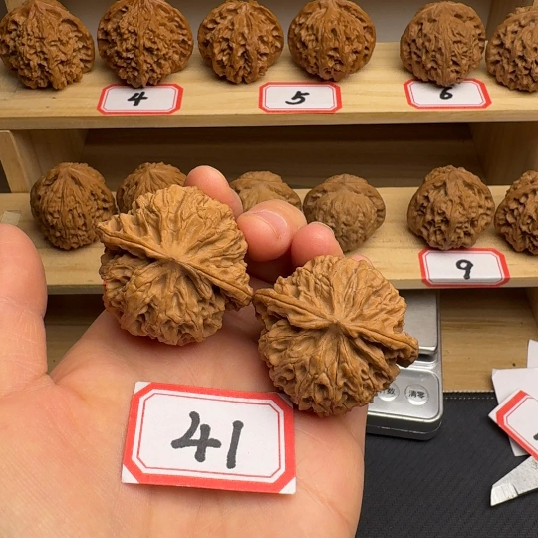 文玩核桃把件苹果园42尺