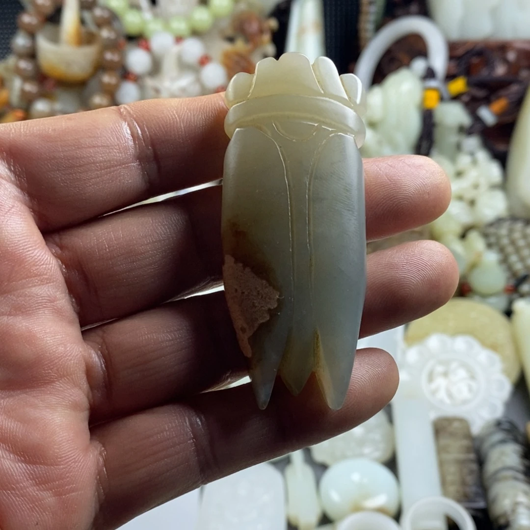 和田玉（糖玉）未镶嵌颈饰