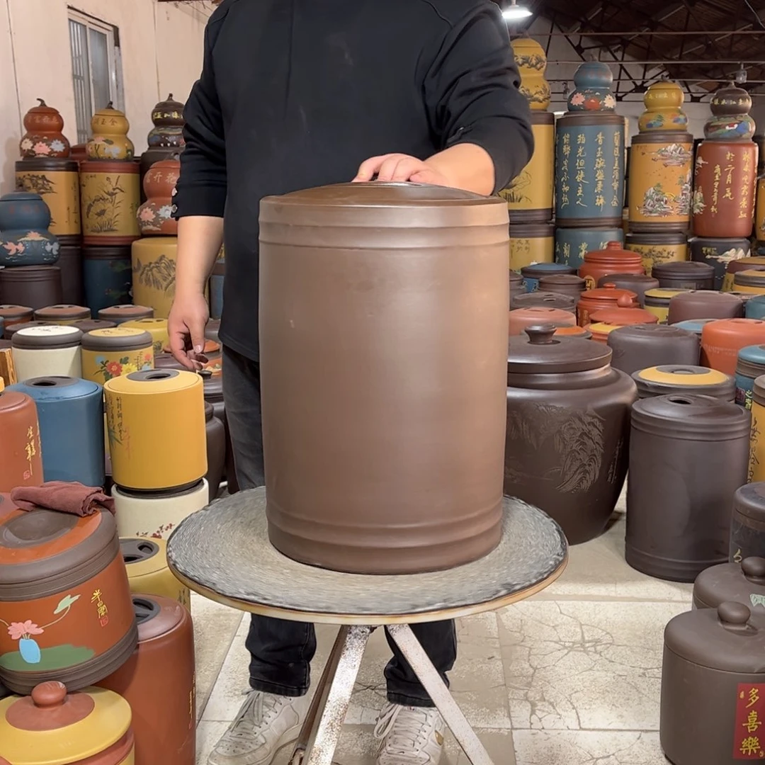 紫砂茶叶罐茶叶罐