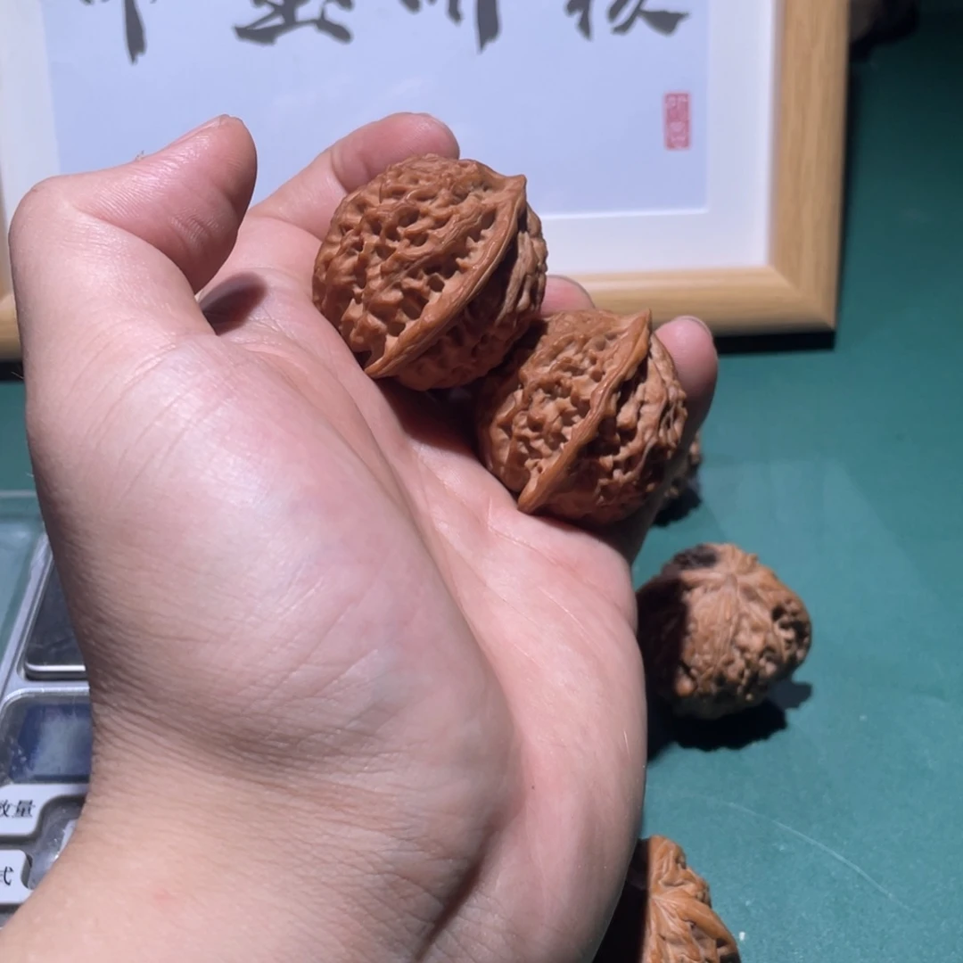 禹***轩吊坠文玩核桃37全品金牛