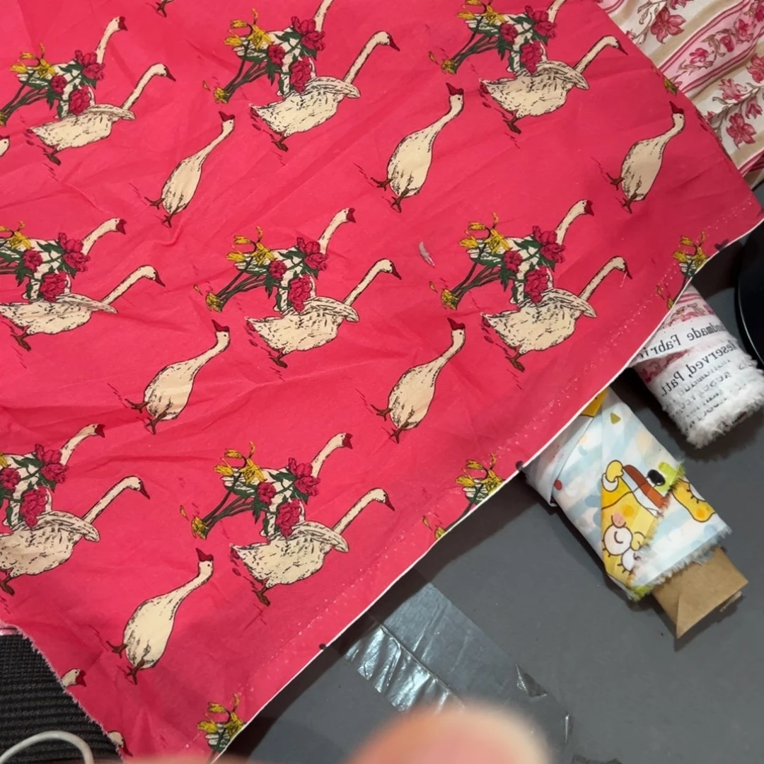 棉一米价纯棉平布1.1米宽果子f福袋