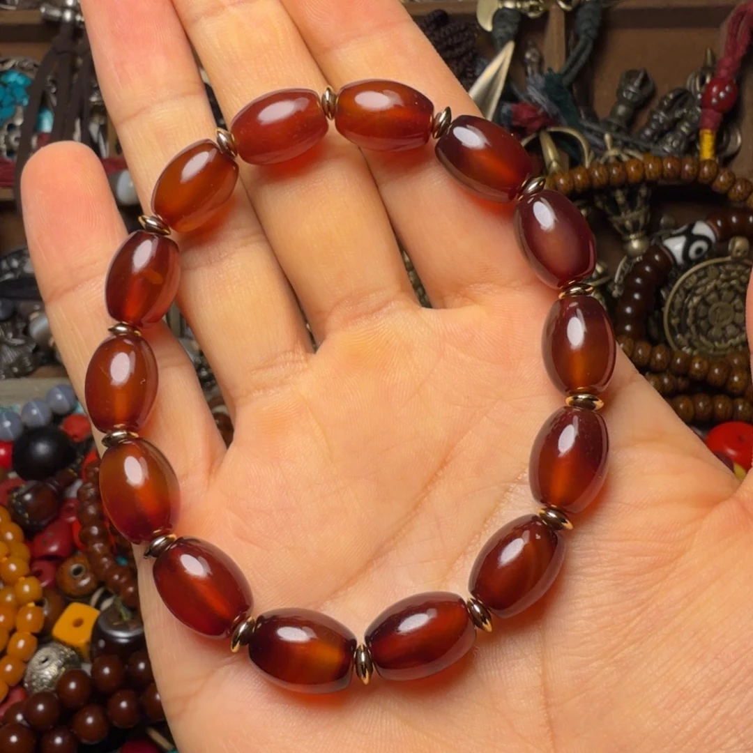 玛瑙/玉髓未镶嵌手链