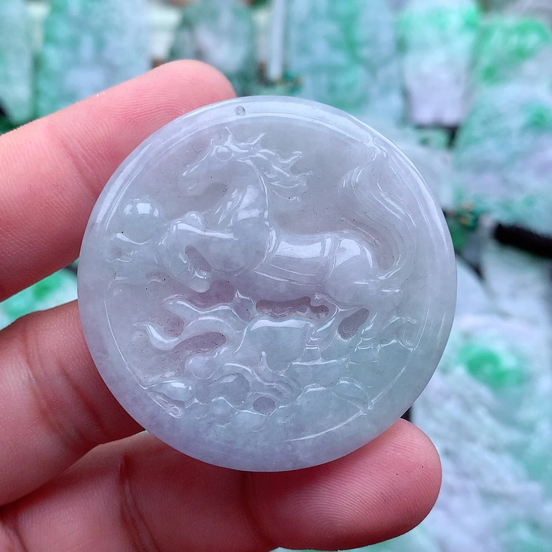 翡翠吊坠(不含链)未镶嵌