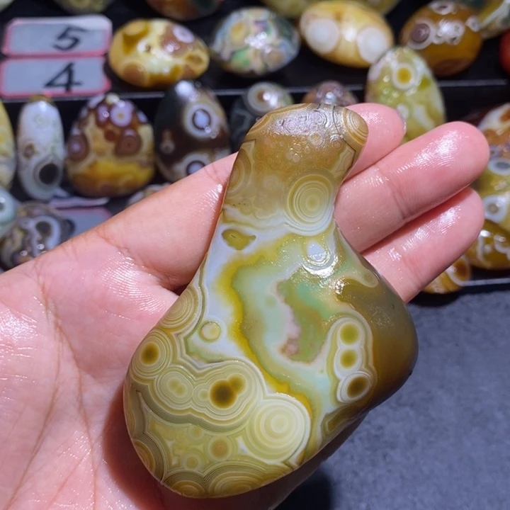 玛瑙/玉髓未镶嵌吊坠(不含链)51