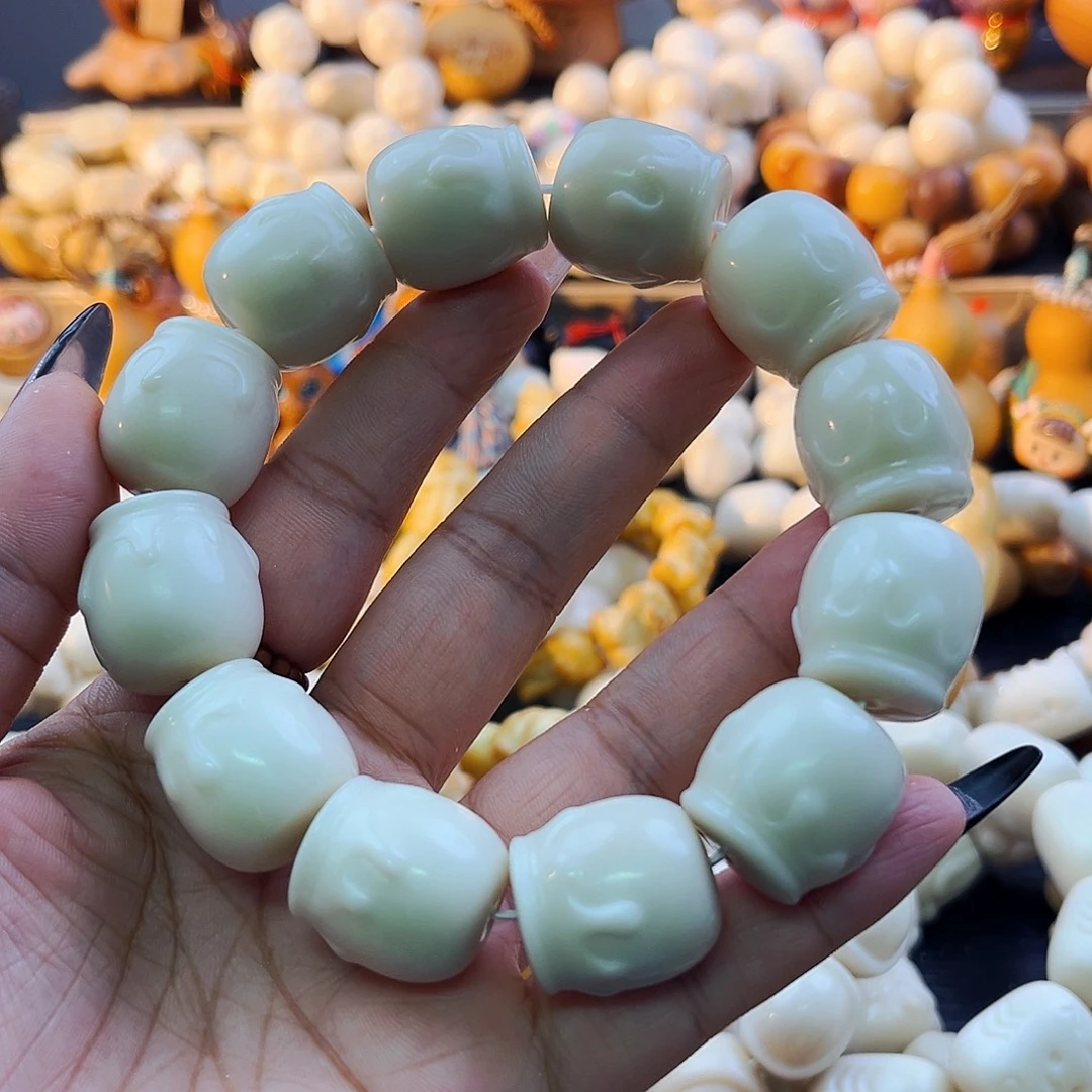 手串菩提根/象牙果蜜罐