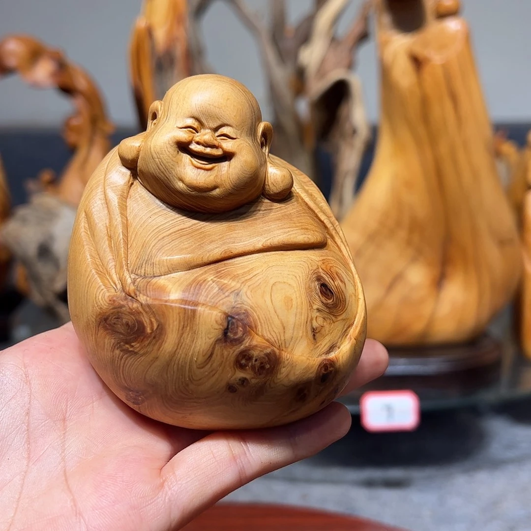 柏木崖柏木手把件摆件
