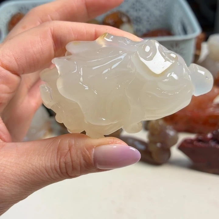 玛瑙/玉髓未镶嵌吊坠(不含链)