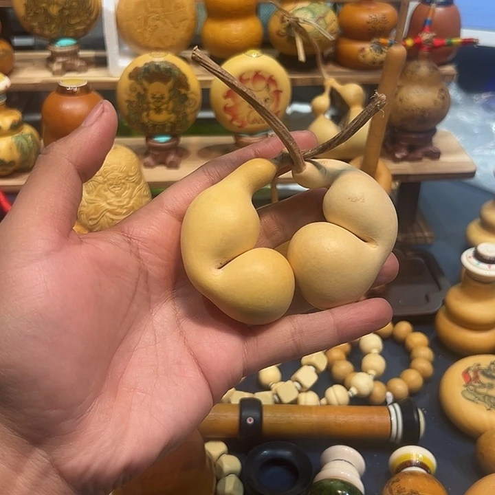 一对大象吉祥葫芦