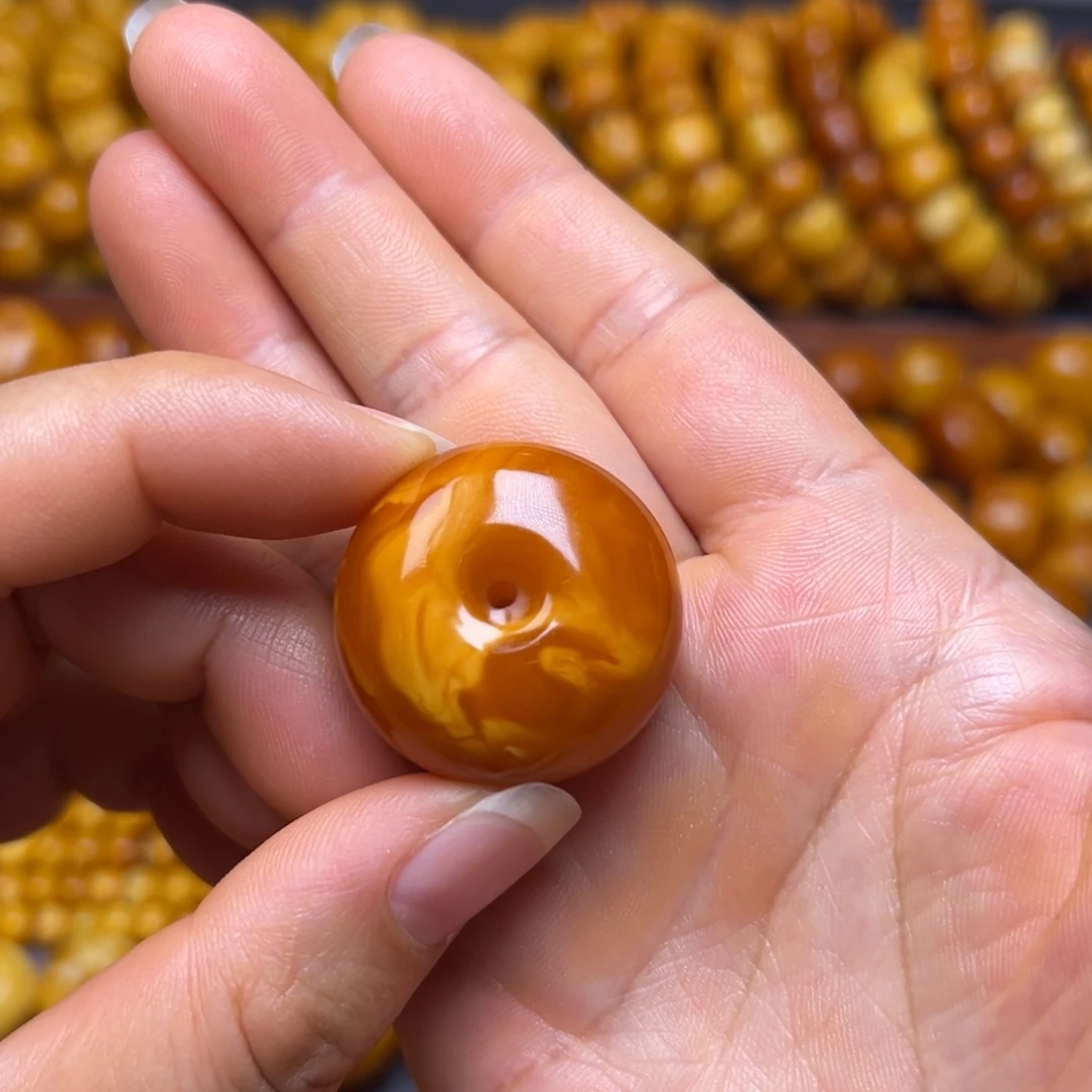 琥珀未镶嵌吊坠(不含链)