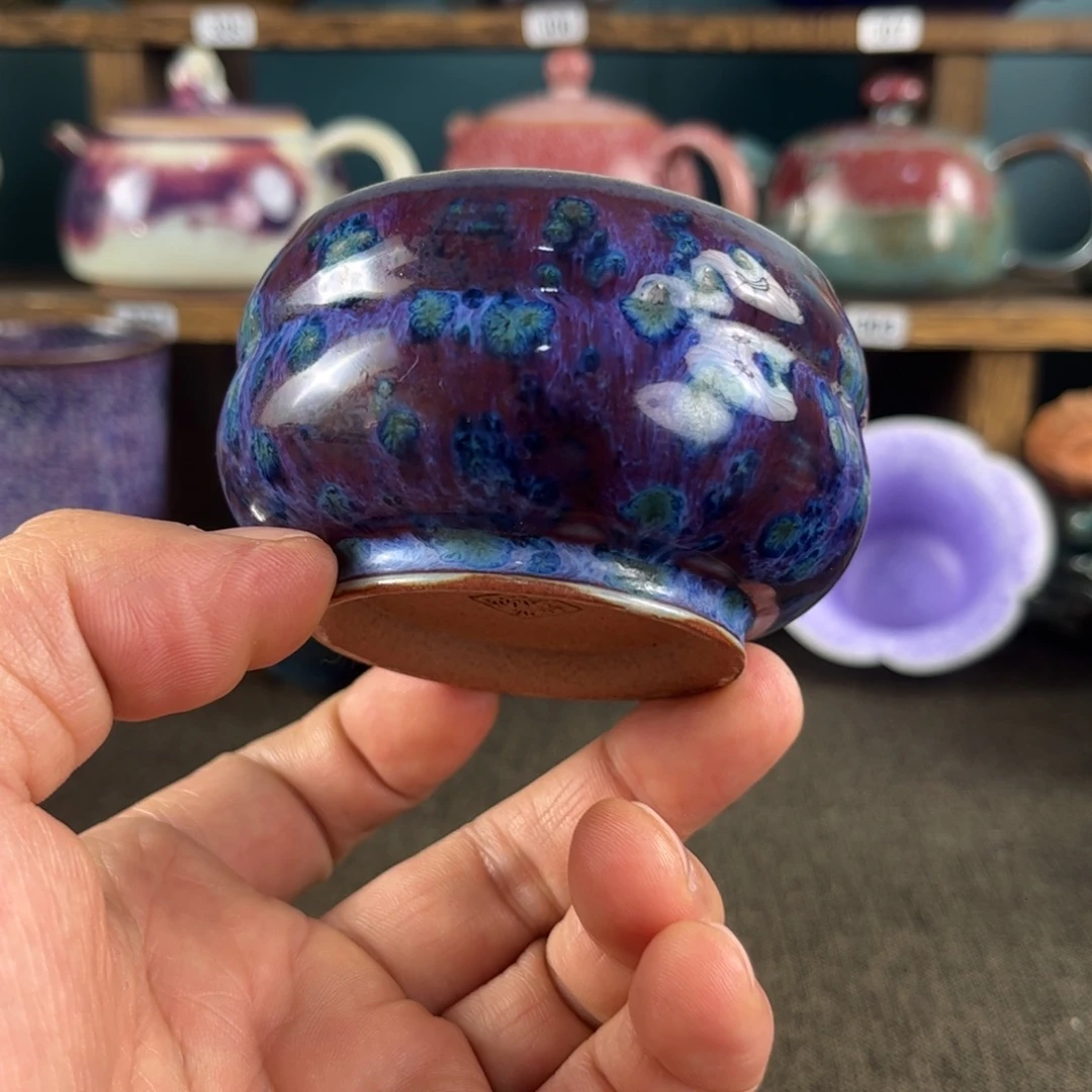 壶神垕钧瓷原矿釉发色8