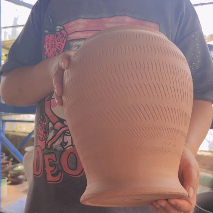 紫砂花盆高度  28口径19