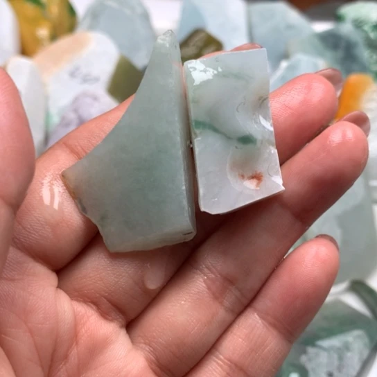 散珠翡翠翡翠边角料