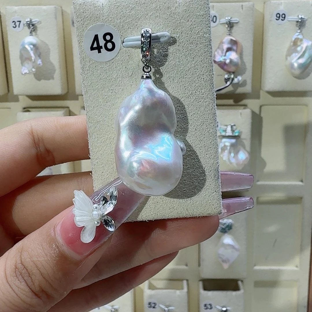 颈饰合金淡水珍珠